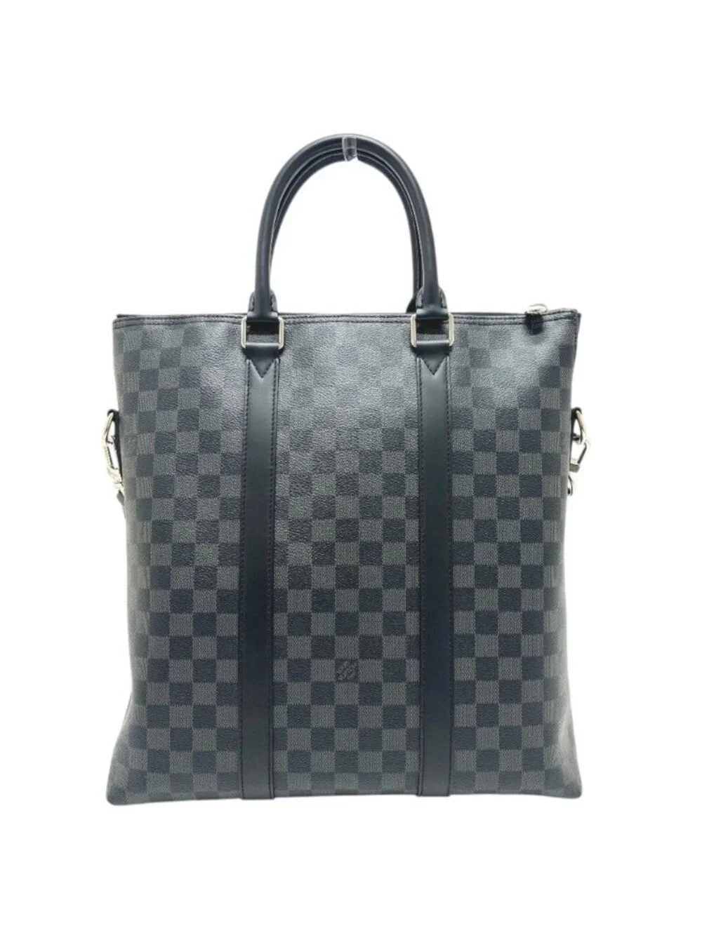 Louis Vuitton Tote Bag Anton Damier Graphite Canvas Noir Black